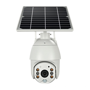 Панельная безопасность 4G/Wi -Fi CCTV наблюдение PTZ Solar Camera